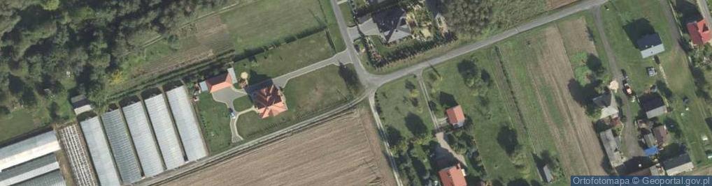 Zdjęcie satelitarne Kapliczka, Figura Świętych, Krzyż