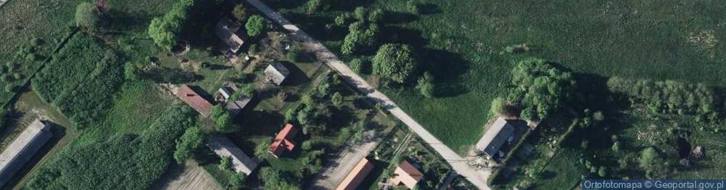 Zdjęcie satelitarne Kapliczka, Figura Świętych, Krzyż