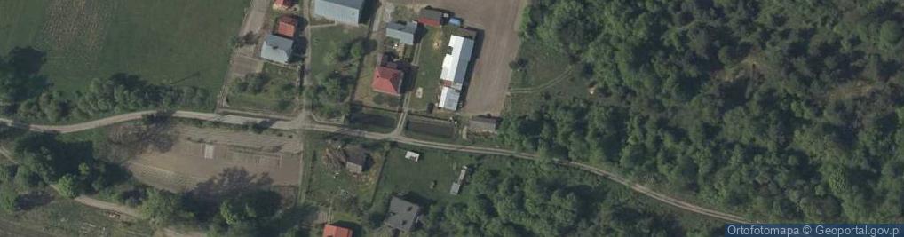 Zdjęcie satelitarne Kapliczka, Figura Świętych, Krzyż