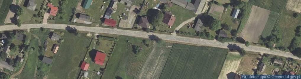 Zdjęcie satelitarne Kapliczka, Figura Świętych, Krzyż