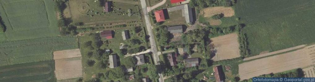 Zdjęcie satelitarne Kapliczka, Figura Świętych, Krzyż