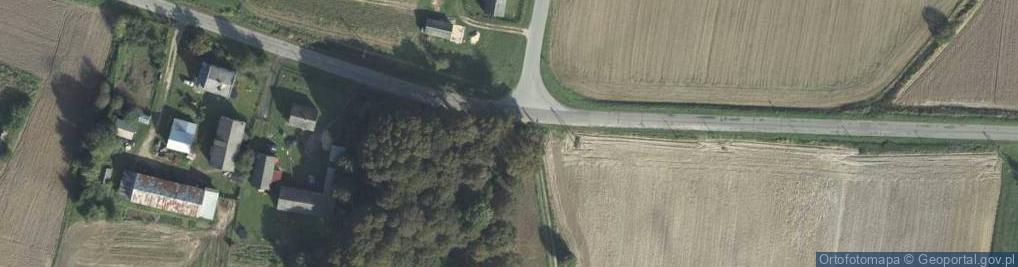 Zdjęcie satelitarne Kapliczka, Figura Świętych, Krzyż
