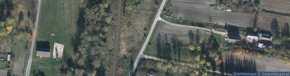 Zdjęcie satelitarne Kapliczka, Figura Świętych, Krzyż