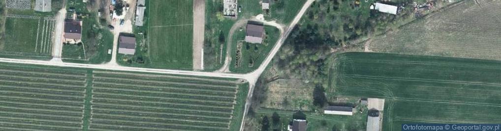 Zdjęcie satelitarne Kapliczka, Figura Świętych, Krzyż