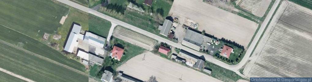 Zdjęcie satelitarne Kapliczka, Figura Świętych, Krzyż