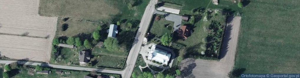 Zdjęcie satelitarne Kapliczka, Figura Świętych, Krzyż