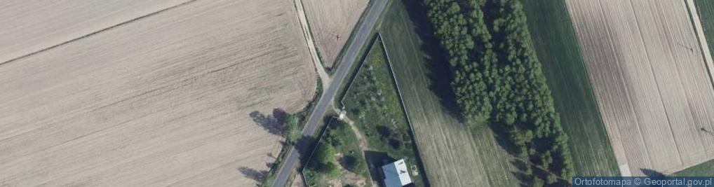 Zdjęcie satelitarne Kapliczka, Figura Świętych, Krzyż