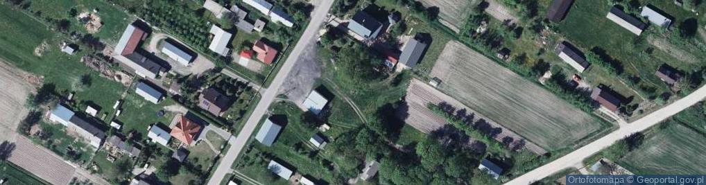 Zdjęcie satelitarne Kapliczka, Figura Świętych, Krzyż