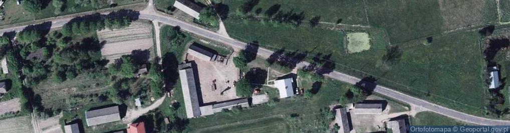 Zdjęcie satelitarne Kapliczka, Figura Świętych, Krzyż