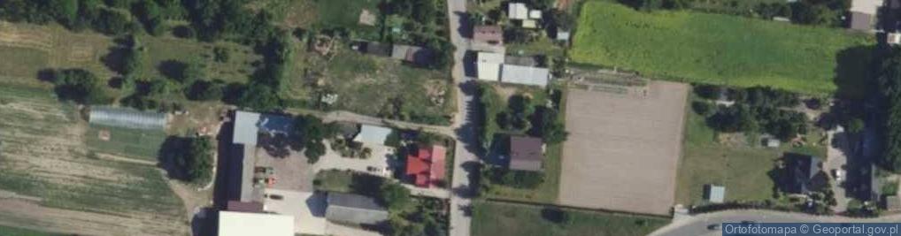 Zdjęcie satelitarne Kapliczka, Figura Świętych, Krzyż