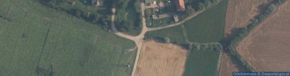 Zdjęcie satelitarne Kapliczka, Figura Świętych, Krzyż