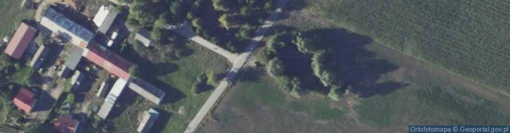 Zdjęcie satelitarne Kapliczka, Figura Świętych, Krzyż