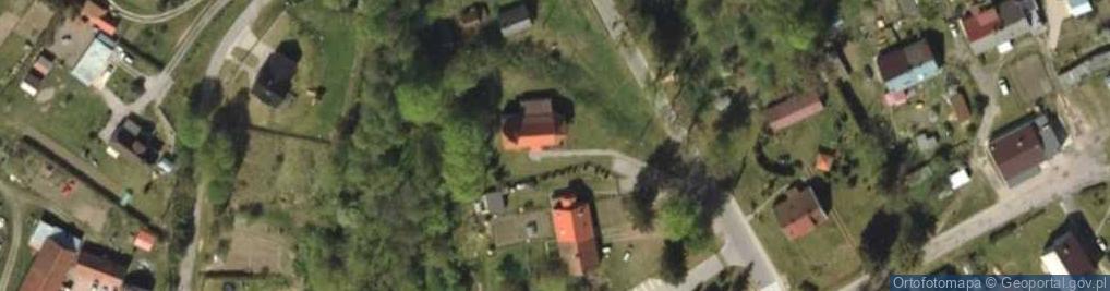 Zdjęcie satelitarne Kapliczka, Figura Świętych, Krzyż