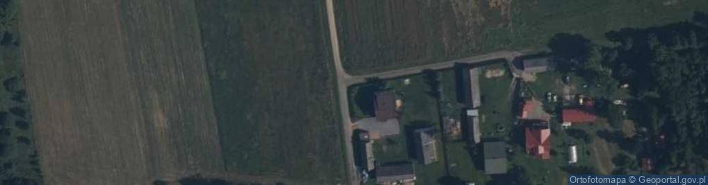 Zdjęcie satelitarne Kapliczka, Figura Świętych, Krzyż