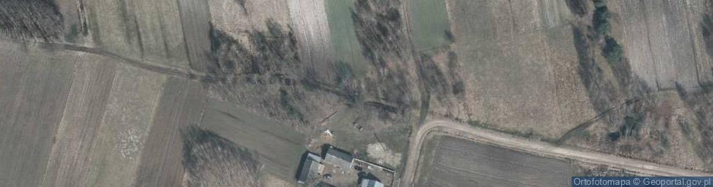 Zdjęcie satelitarne Kapliczka, Figura Świętych, Krzyż