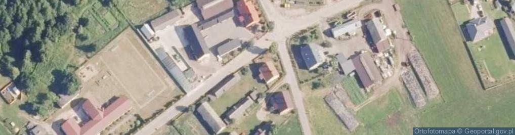 Zdjęcie satelitarne Kapliczka, Figura Świętych, Krzyż