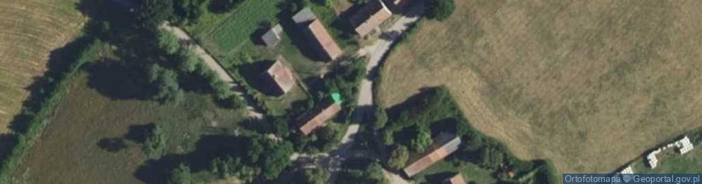 Zdjęcie satelitarne Kapliczka, Figura Świętych, Krzyż