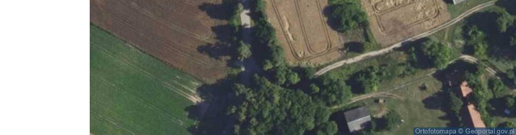 Zdjęcie satelitarne Kapliczka, Figura Świętych, Krzyż