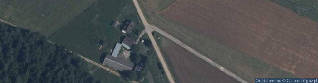 Zdjęcie satelitarne Kapliczka, Figura Świętych, Krzyż