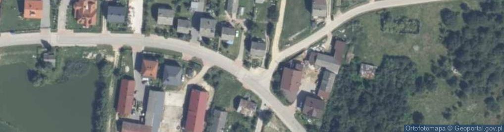 Zdjęcie satelitarne Kapliczka, Figura Świętych, Krzyż