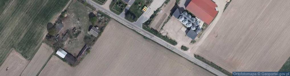 Zdjęcie satelitarne Kapliczka, Figura Świętych, Krzyż