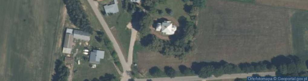 Zdjęcie satelitarne Kapliczka, Figura Świętych, Krzyż