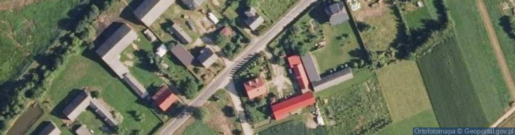 Zdjęcie satelitarne Kapliczka, Figura Świętych, Krzyż
