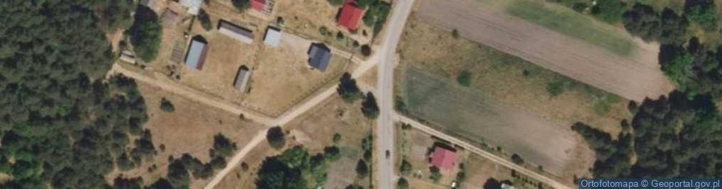 Zdjęcie satelitarne Kapliczka, Figura Świętych, Krzyż