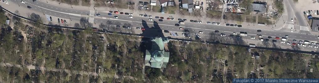 Zdjęcie satelitarne Kapliczka, Figura Świętych, Krzyż