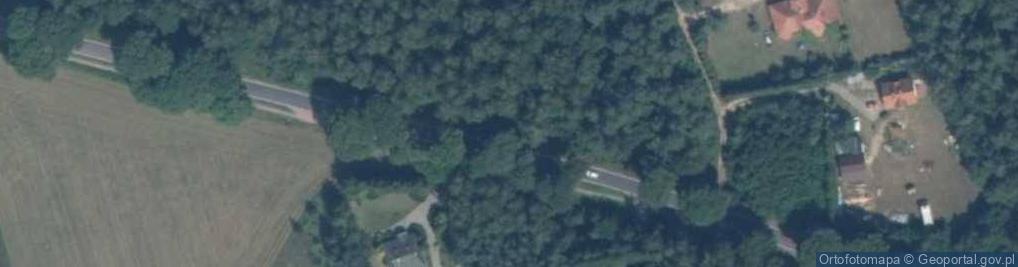 Zdjęcie satelitarne Kapliczka, Figura Świętych, Krzyż