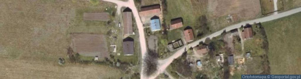 Zdjęcie satelitarne Kapliczka, Figura Świętych, Krzyż