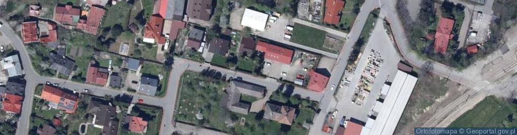 Zdjęcie satelitarne Kapliczka, Figura Świętych, Krzyż