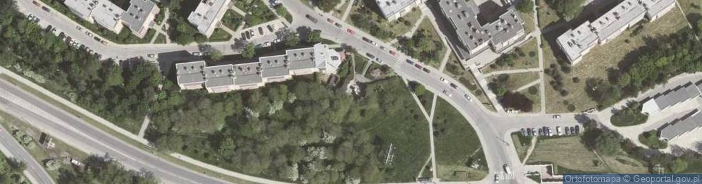 Zdjęcie satelitarne Kapliczka Matki Boskiej Łaskawej