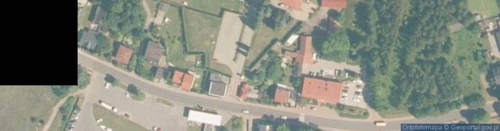 Zdjęcie satelitarne Kapliczka Św. Barbary