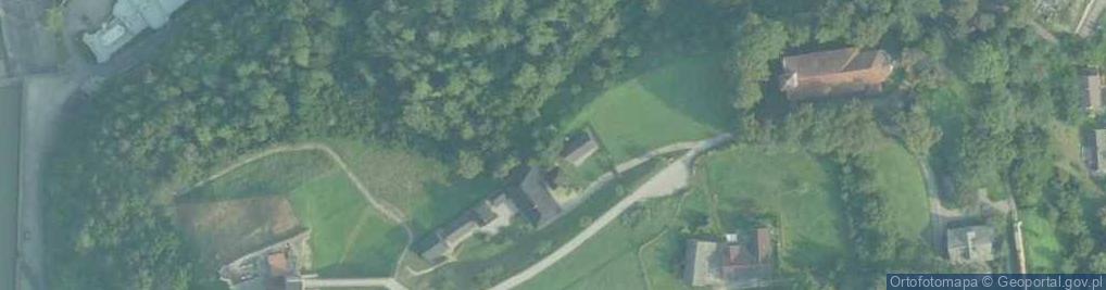 Zdjęcie satelitarne Kapliczka w skansenie