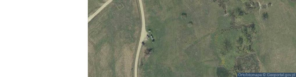 Zdjęcie satelitarne Kapliczka z dzwonem w Regietowie Wyżnym