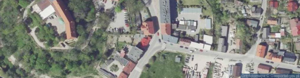 Zdjęcie satelitarne kapliczka