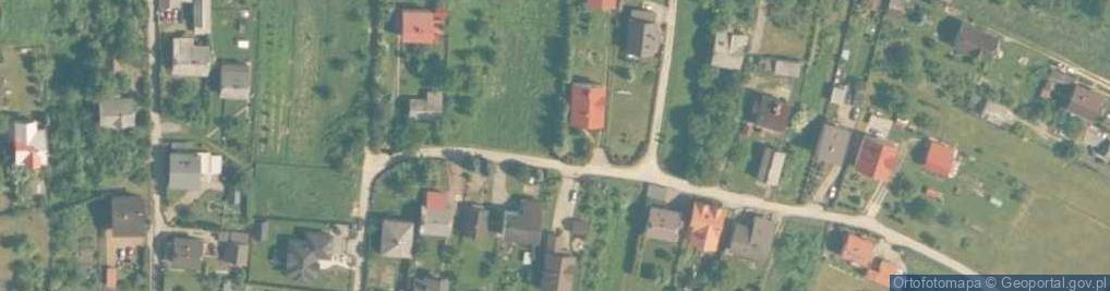 Zdjęcie satelitarne Krzyż na Kaczym Krzu