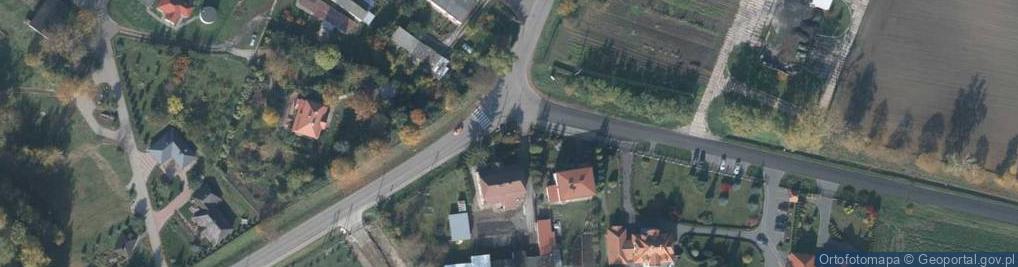 Zdjęcie satelitarne Krzyż - Pomnik St. Staszica