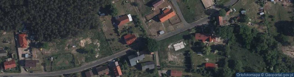 Zdjęcie satelitarne Krzyż przydrożny