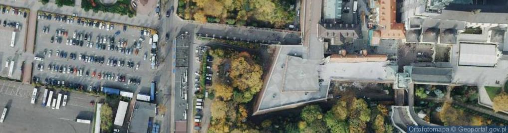 Zdjęcie satelitarne Stacja V - droga krzyżowa