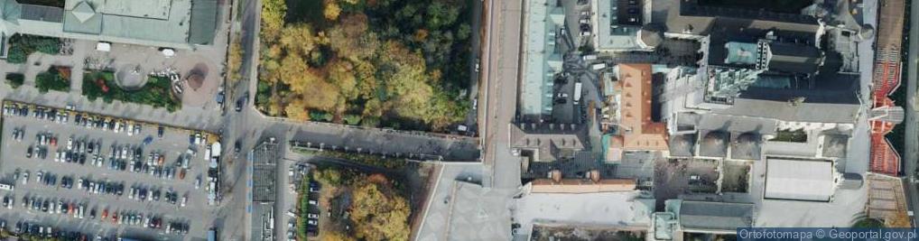 Zdjęcie satelitarne Stacja VI - droga krzyżowa