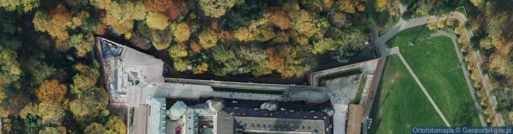 Zdjęcie satelitarne Stacja XII - droga krzyżowa
