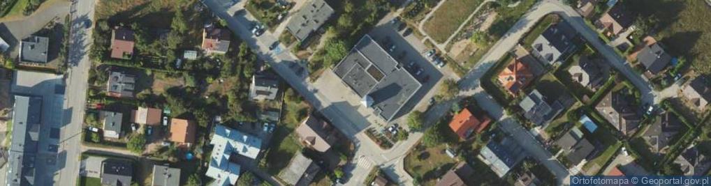 Zdjęcie satelitarne św. Florian