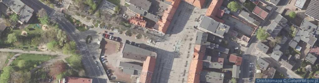 Zdjęcie satelitarne św. Wojciech