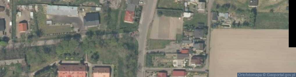 Zdjęcie satelitarne Trzy krzyże