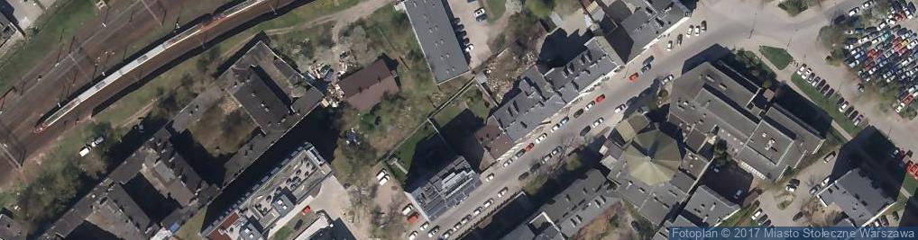 Zdjęcie satelitarne Warszawa - Kamionek
