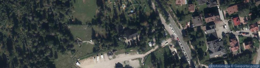 Zdjęcie satelitarne Bąkowo Zohylina Wyźnio