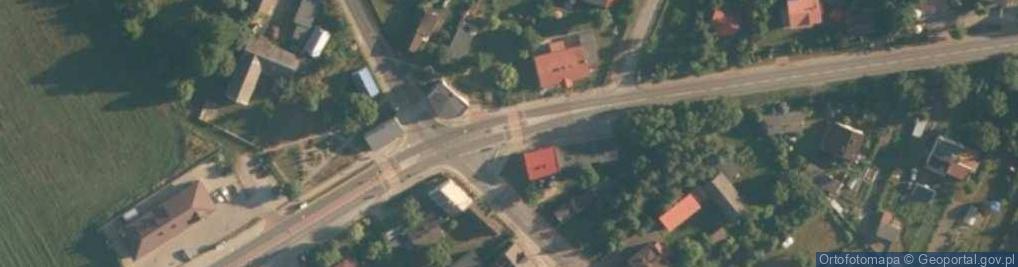 Zdjęcie satelitarne Bar Pod Dębami