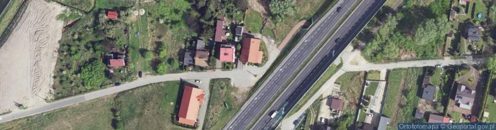 Zdjęcie satelitarne Chata z Zalipia